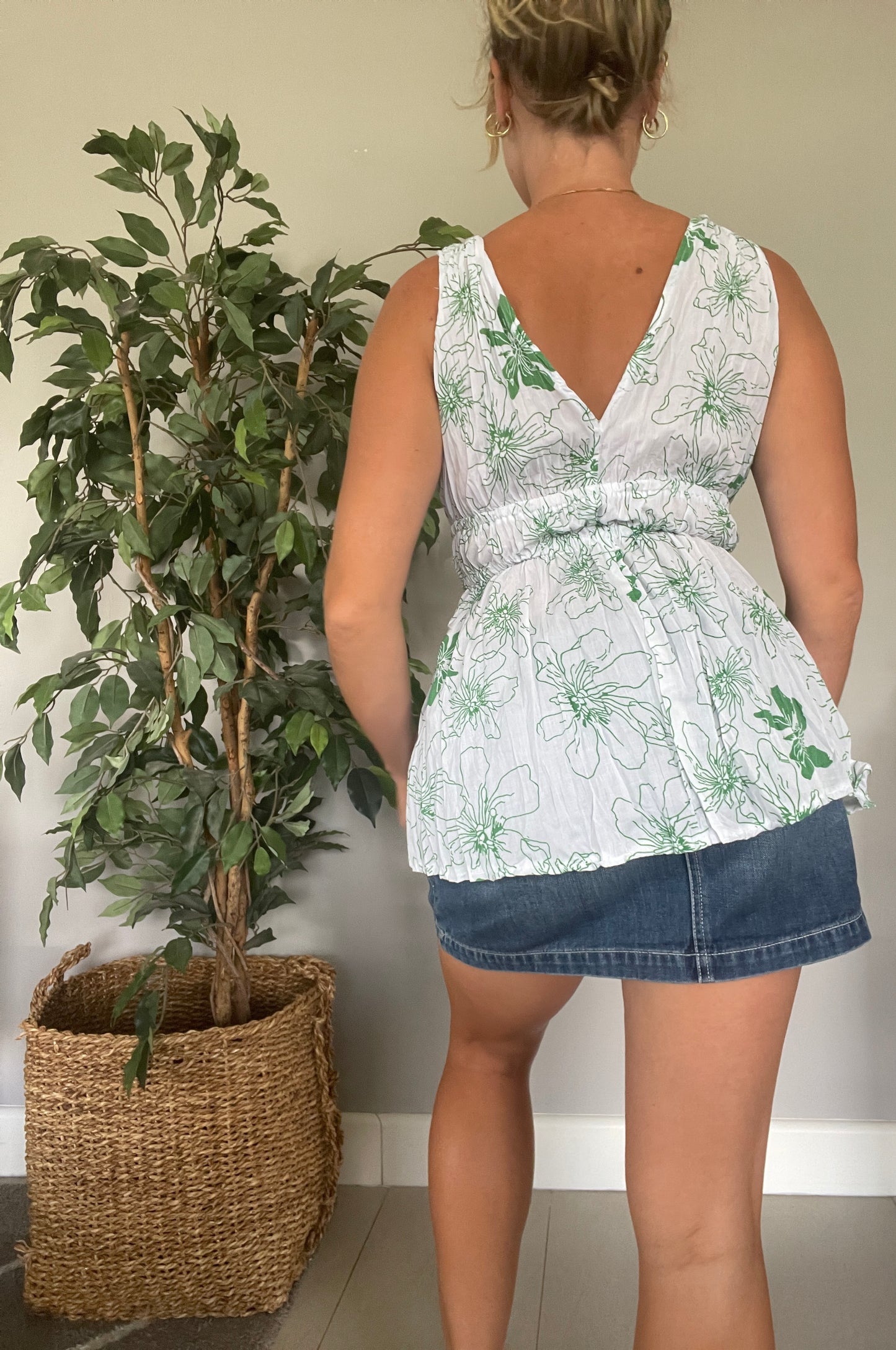 00s 100% cotton summer tanktop