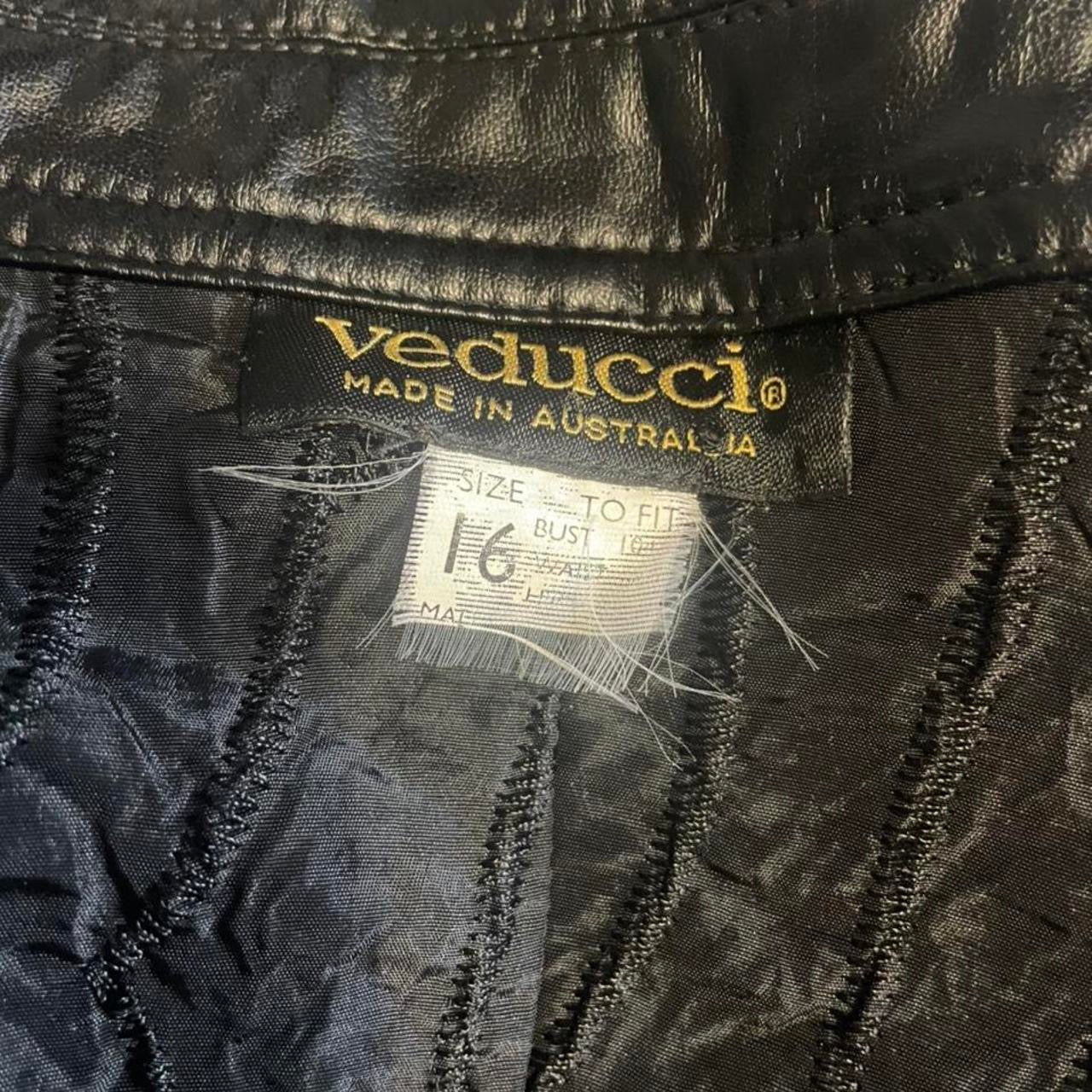 Vintage 80’s/90’s faux leather vest