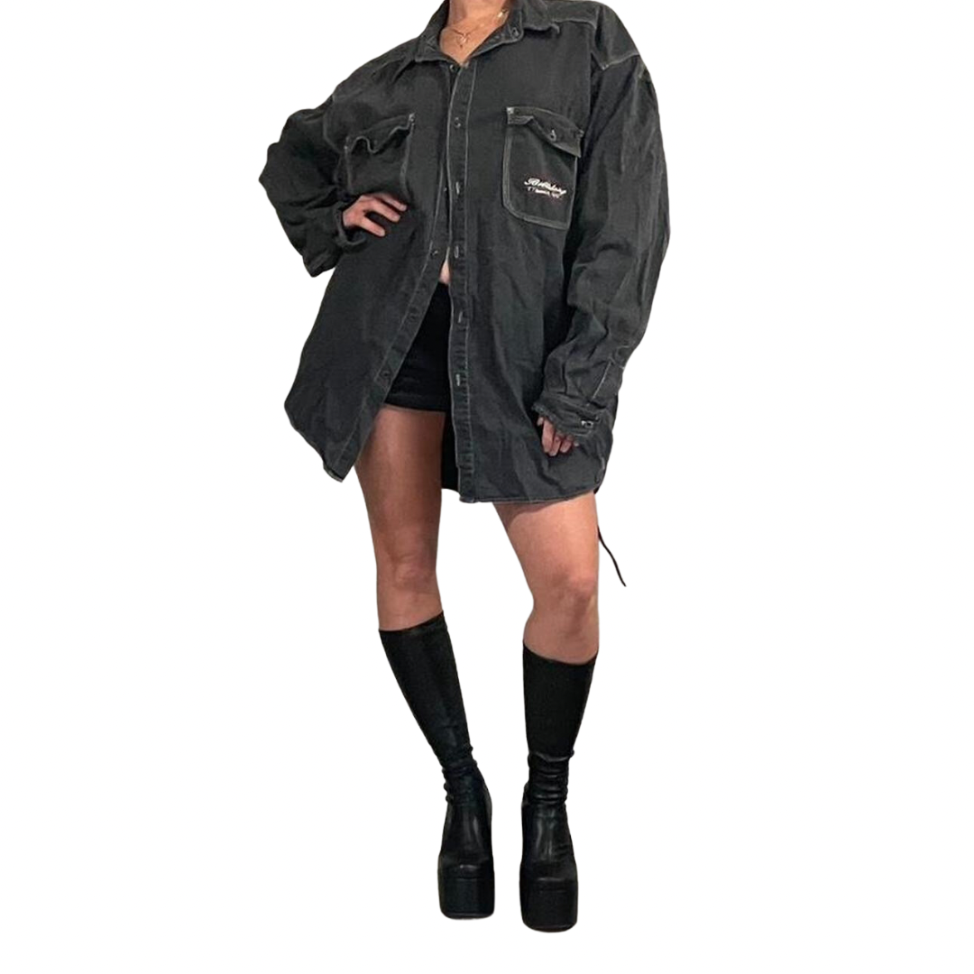 90s mens/unisex Billabong long sleeve button up