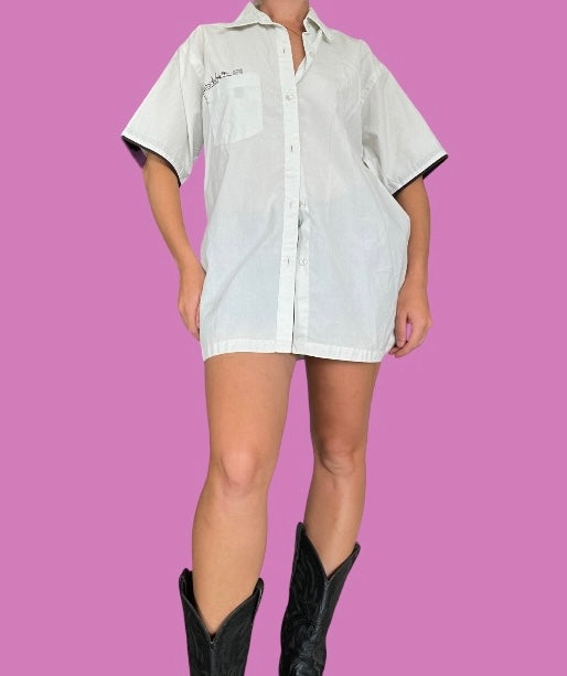 Vintage 90’s men’s/unisex billabong button up tee
