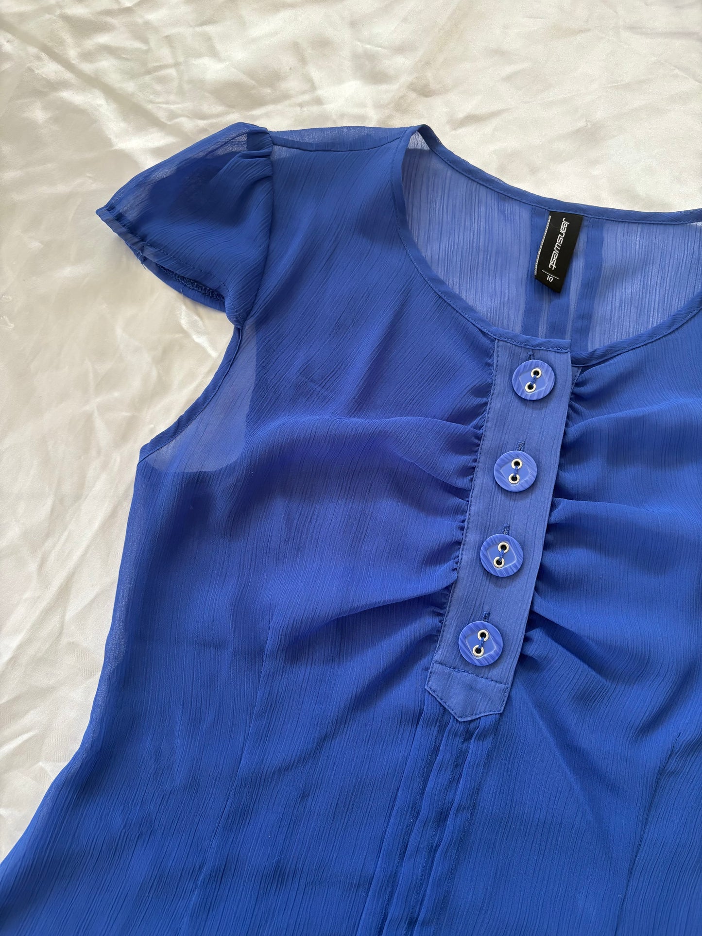 00’s sheer blouse
