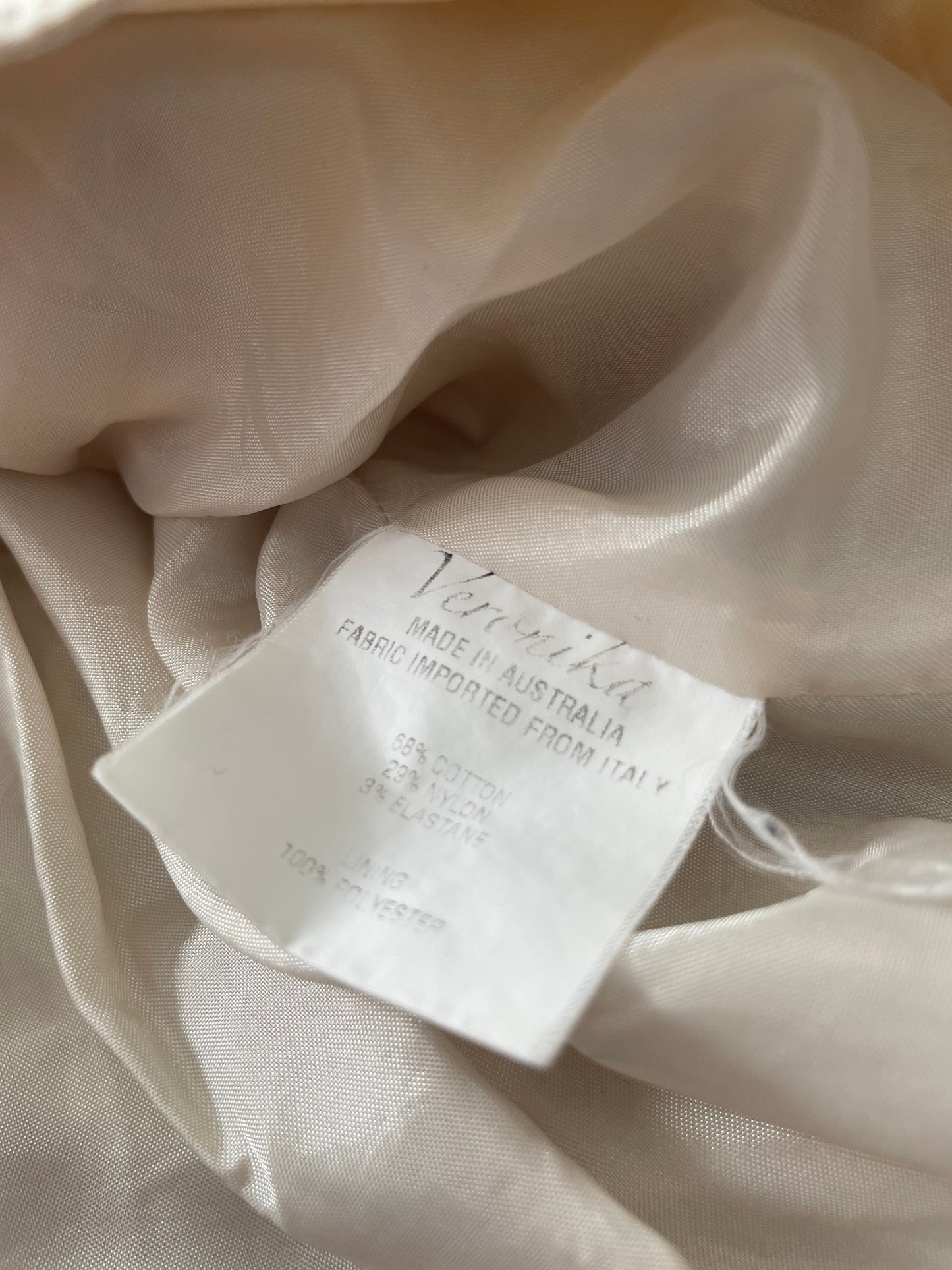 00's pinstriped blazer