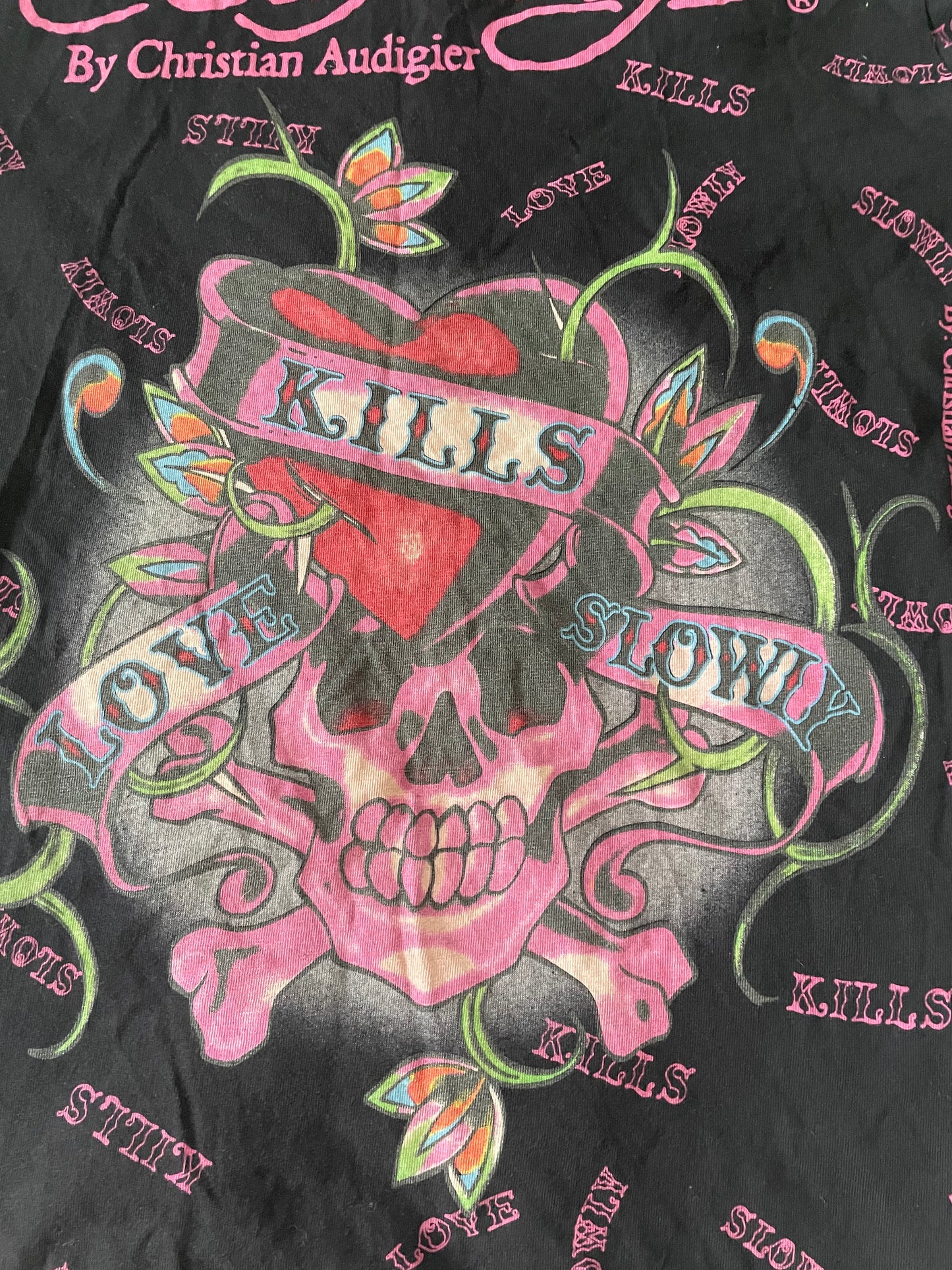 00’s ed hardy “Love kills Slowly” unisex tshirt