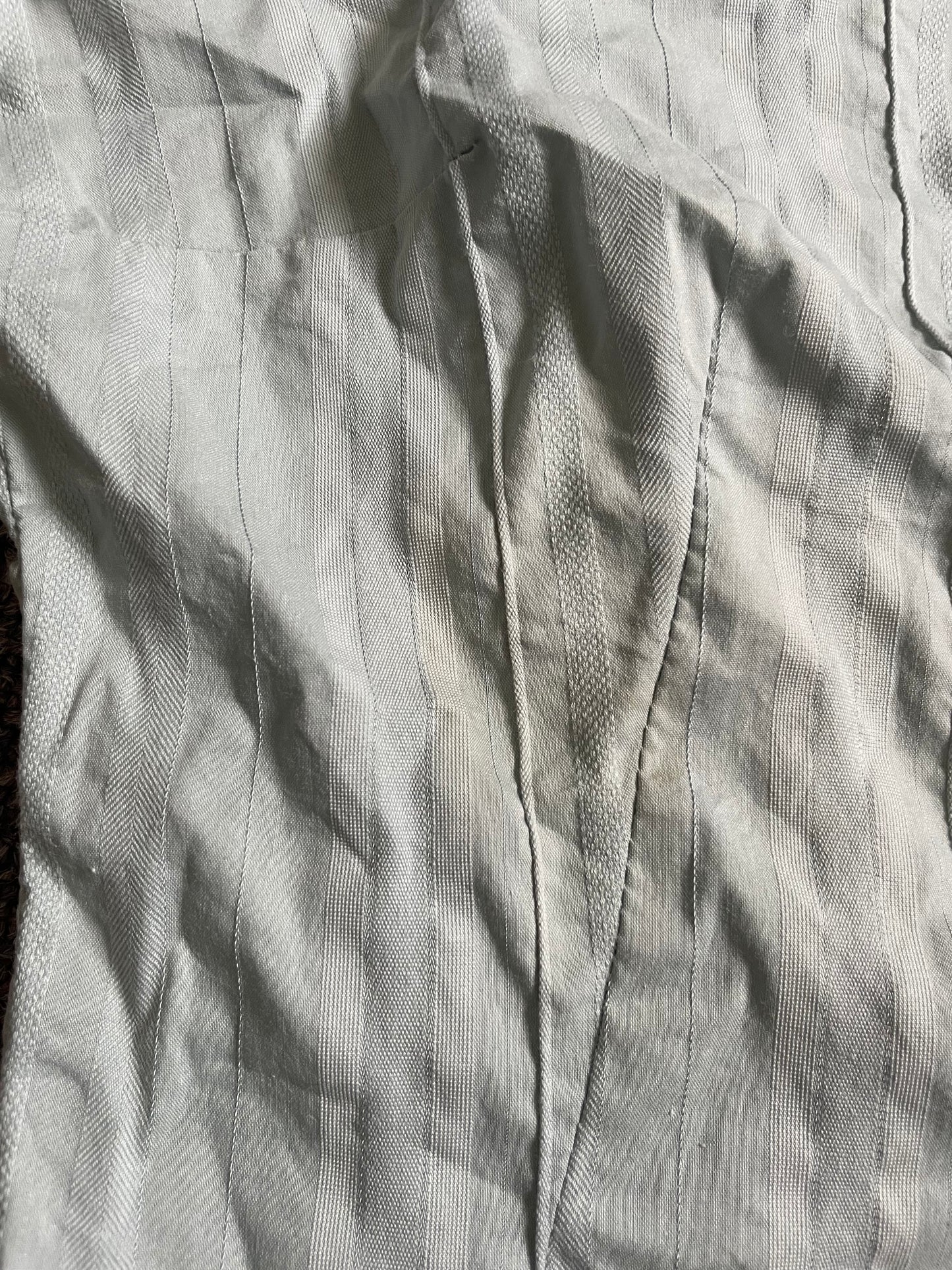 90’s/00’s light blue fitted 3/4 sleeve blouse