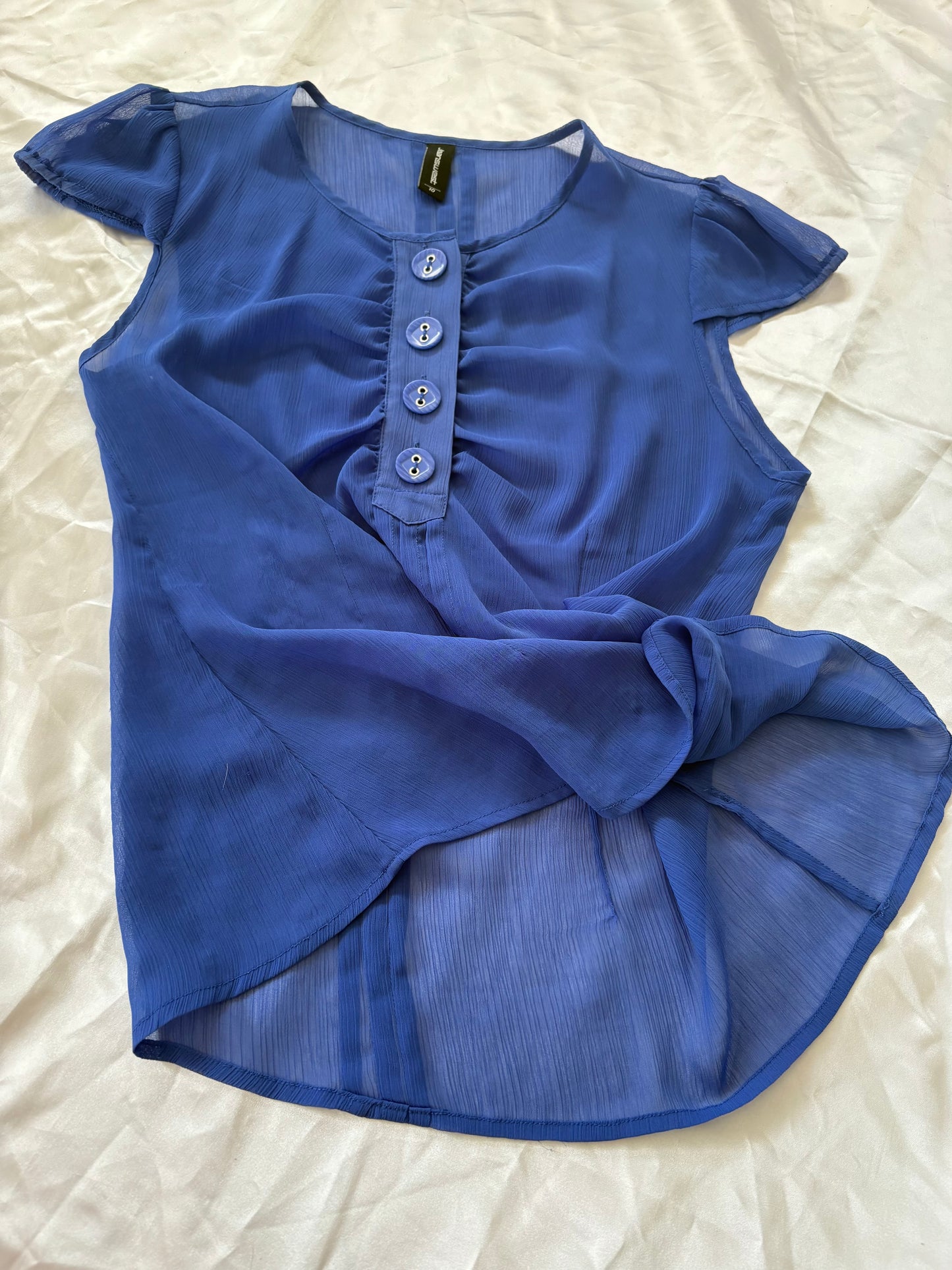 00’s sheer blouse