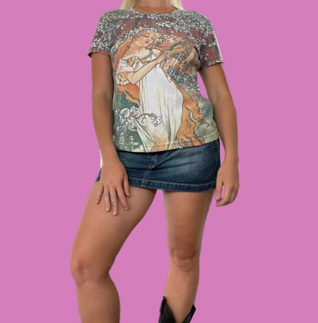 Vintage artwork short sleeve tee