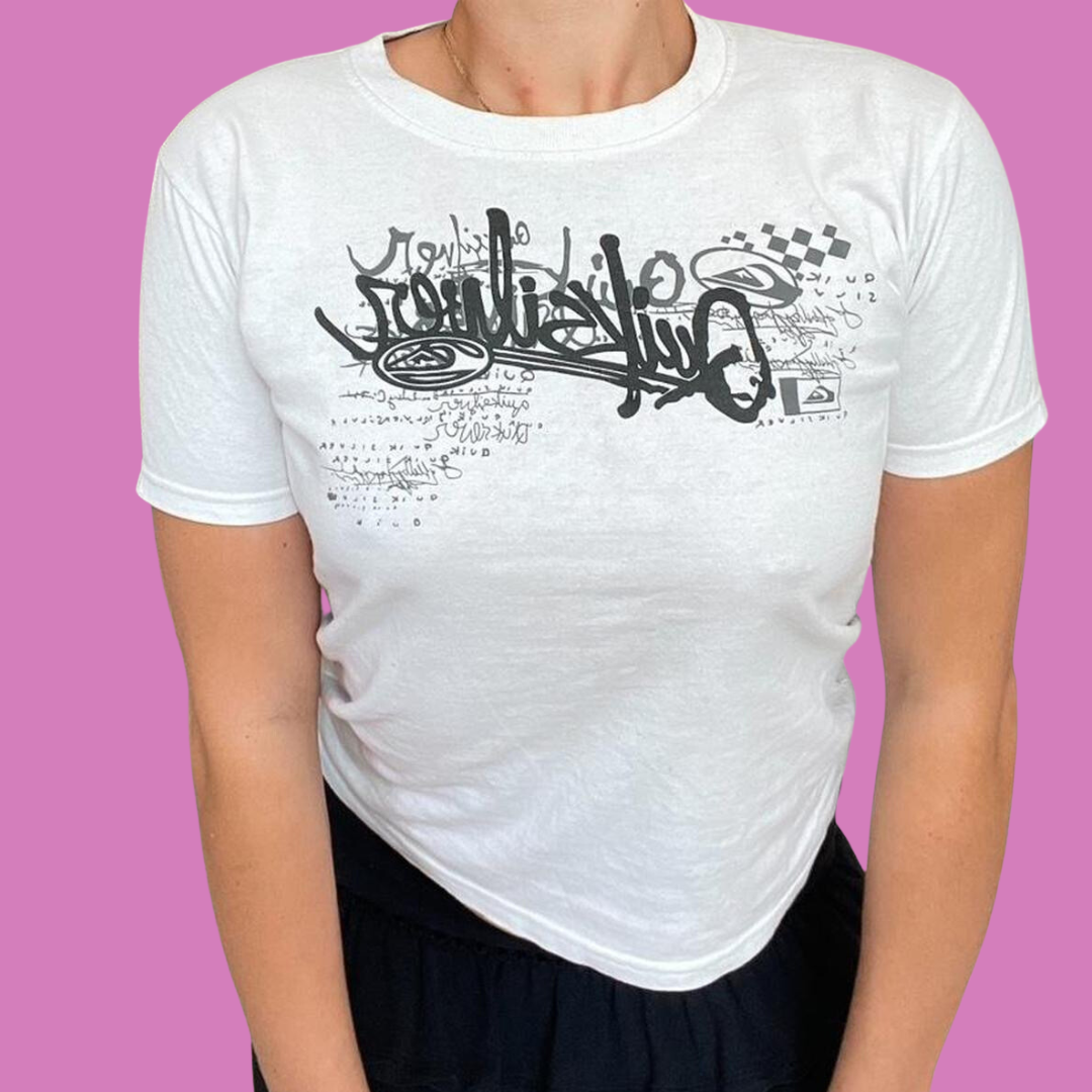 00’s quicksilver baby tee