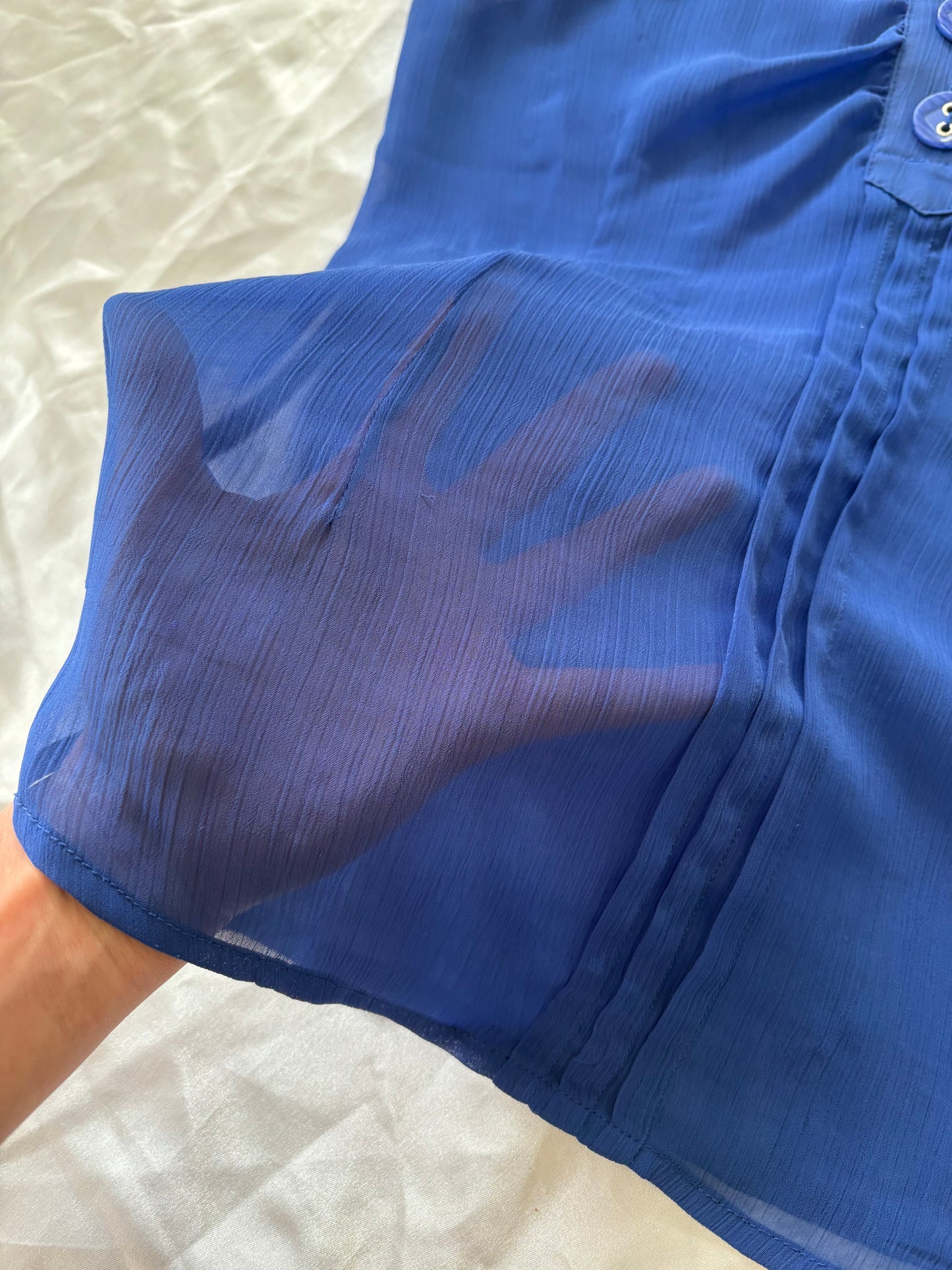 00’s sheer blouse