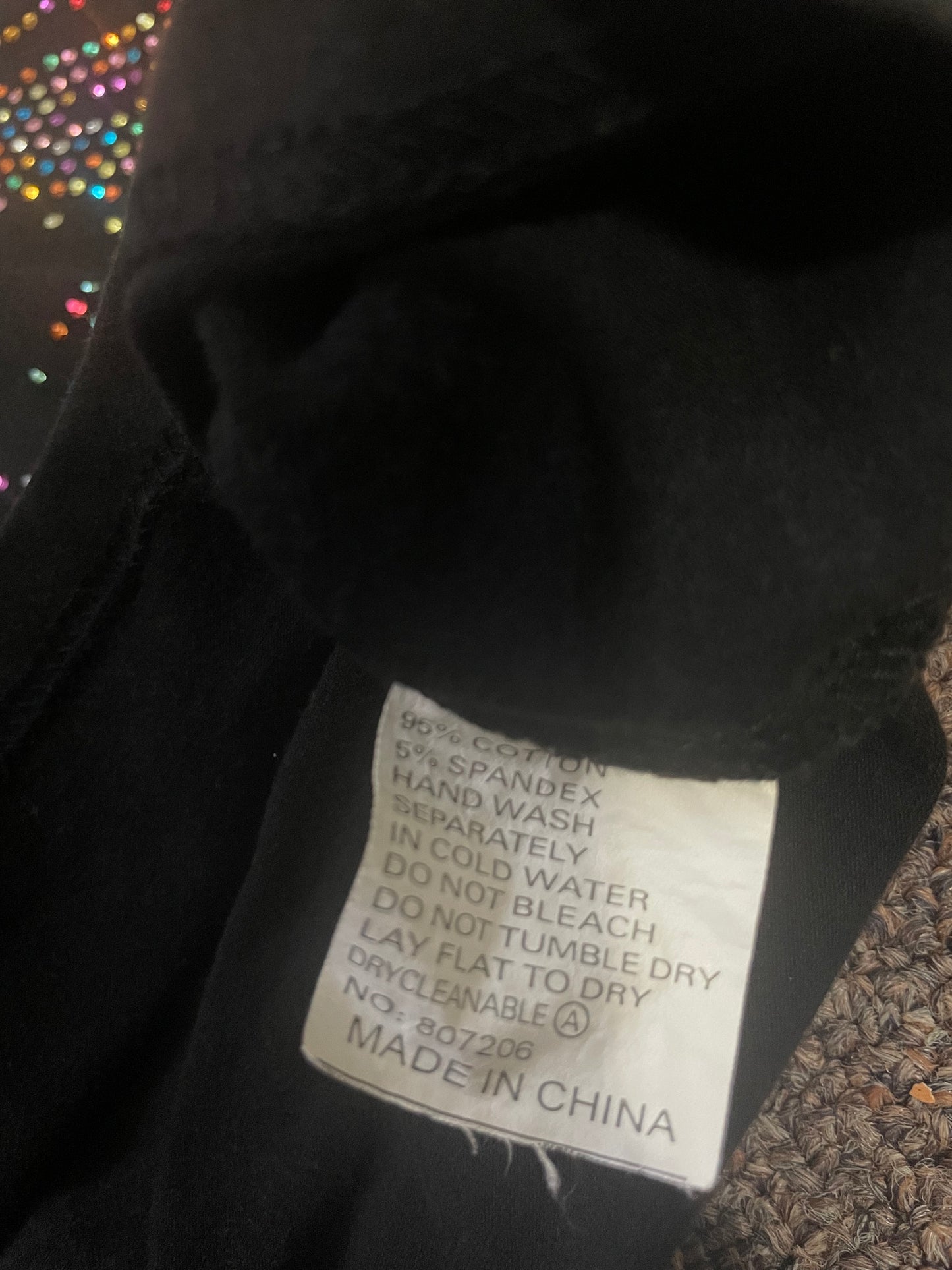 00’s bedazzled short sleeve