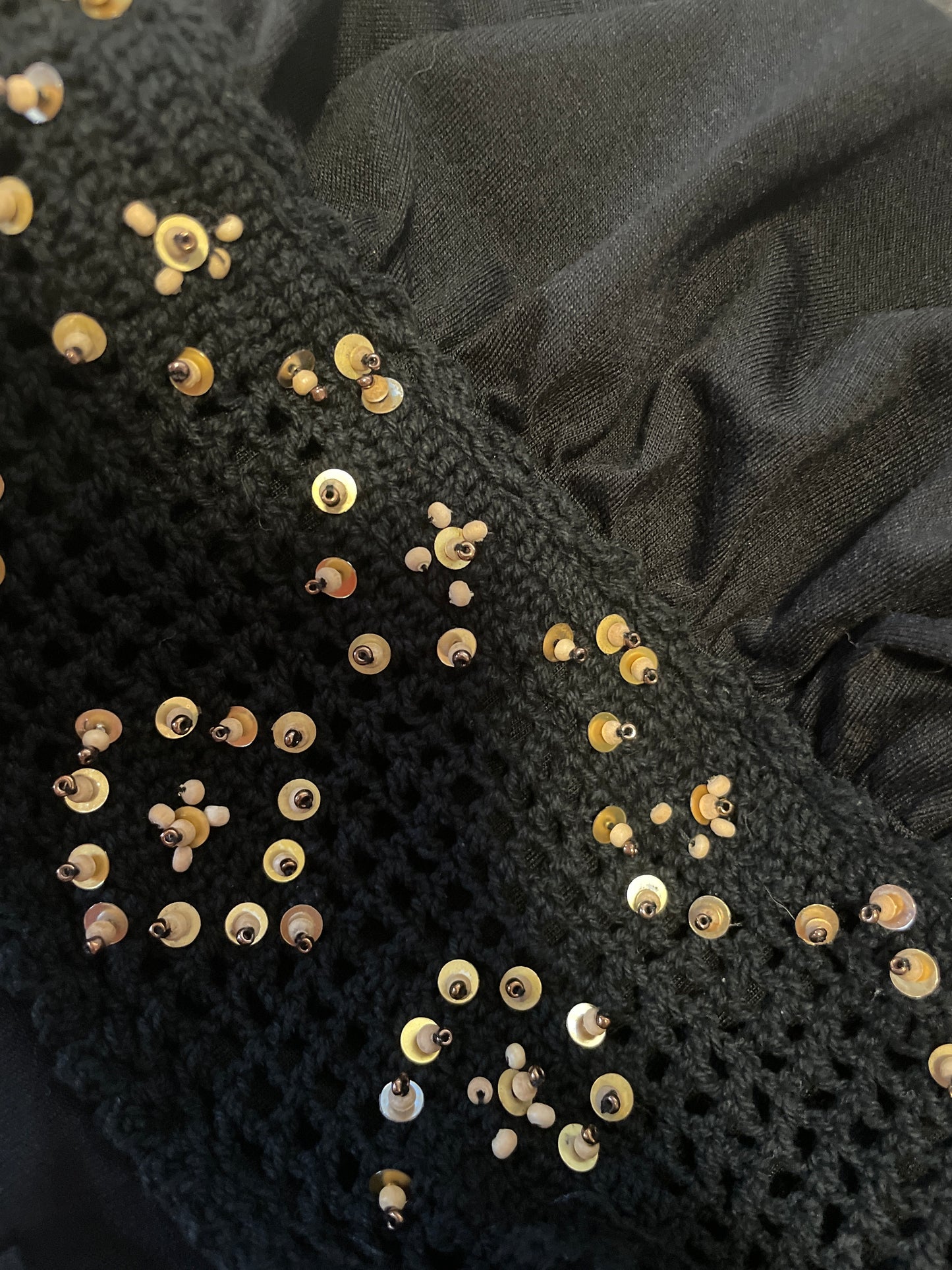 00’s miss cherry crochet bust tanktop