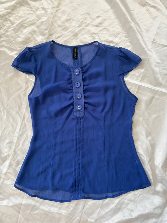 00’s sheer blouse