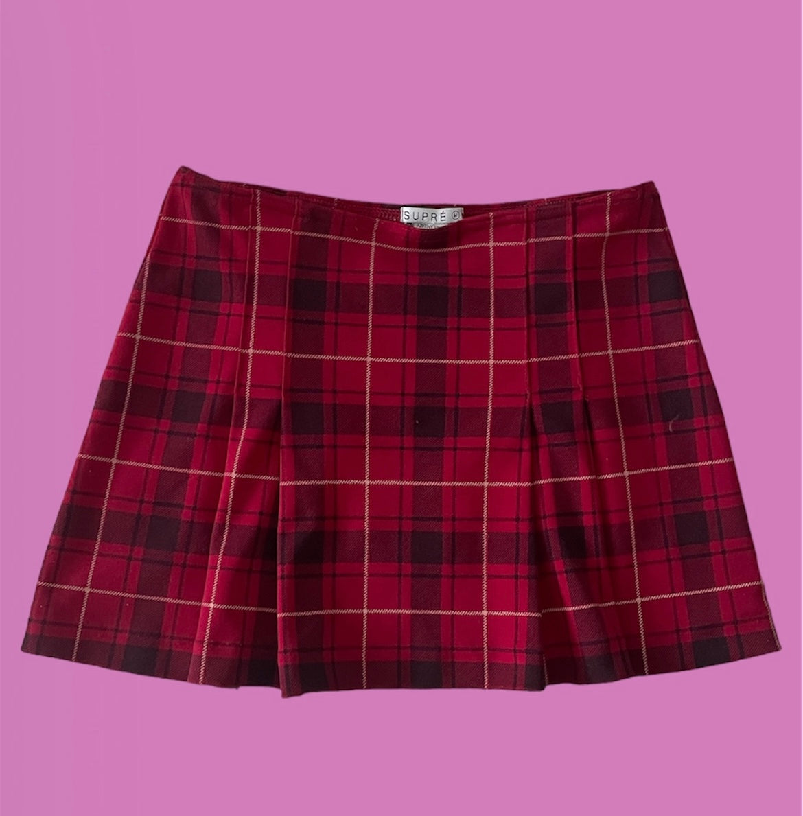 90’s supre mini skirt