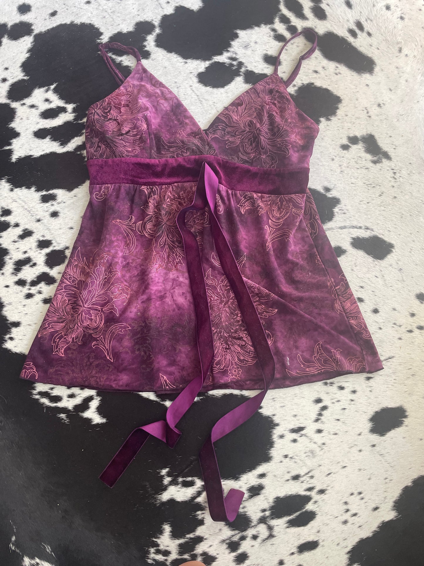 00s velvet cami