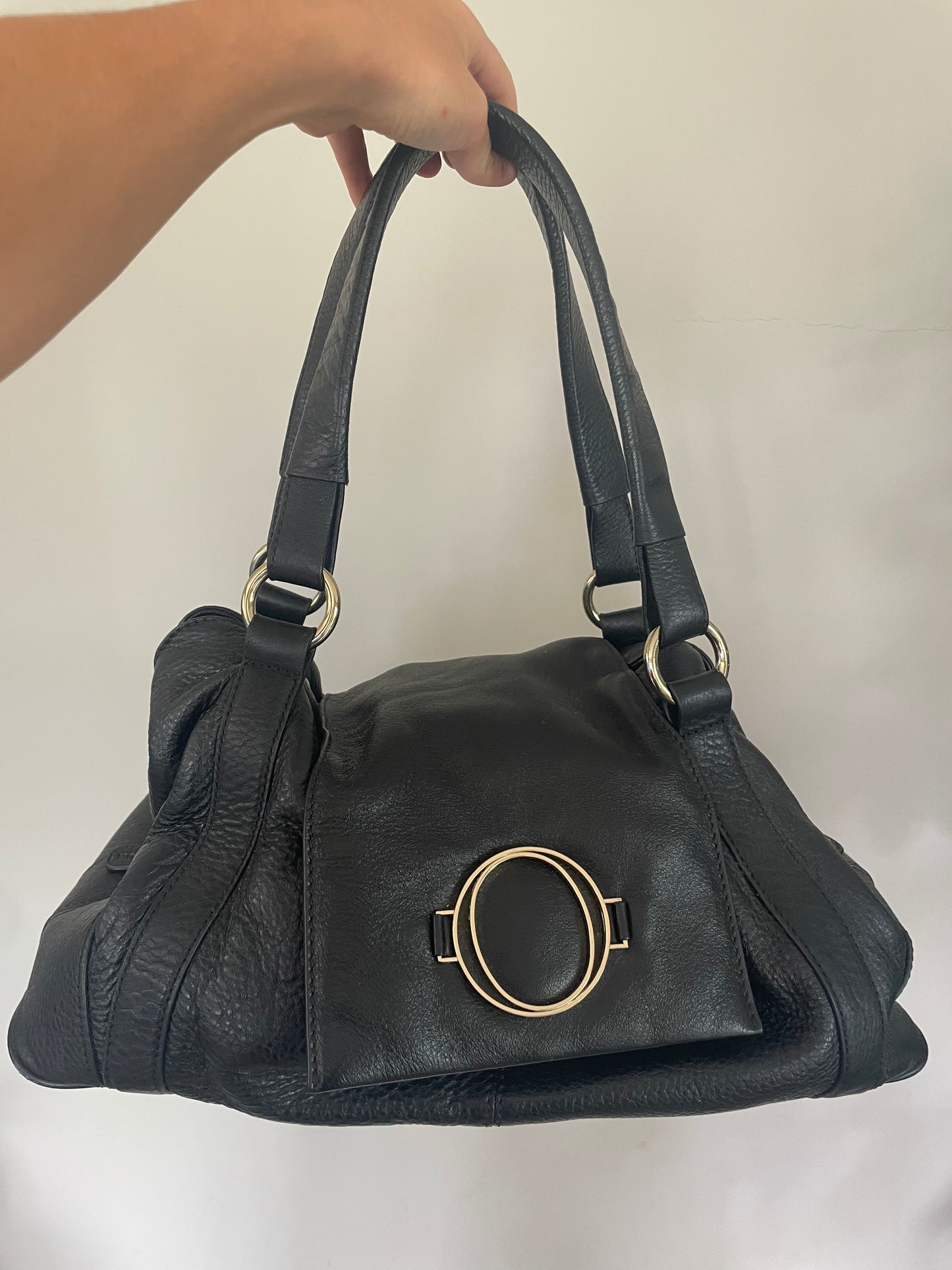 Large oroton genuine leather handbag