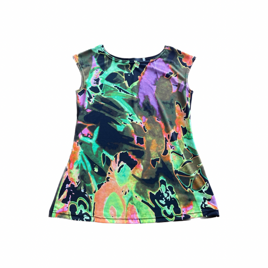 90s/00s funky vibrant tank top